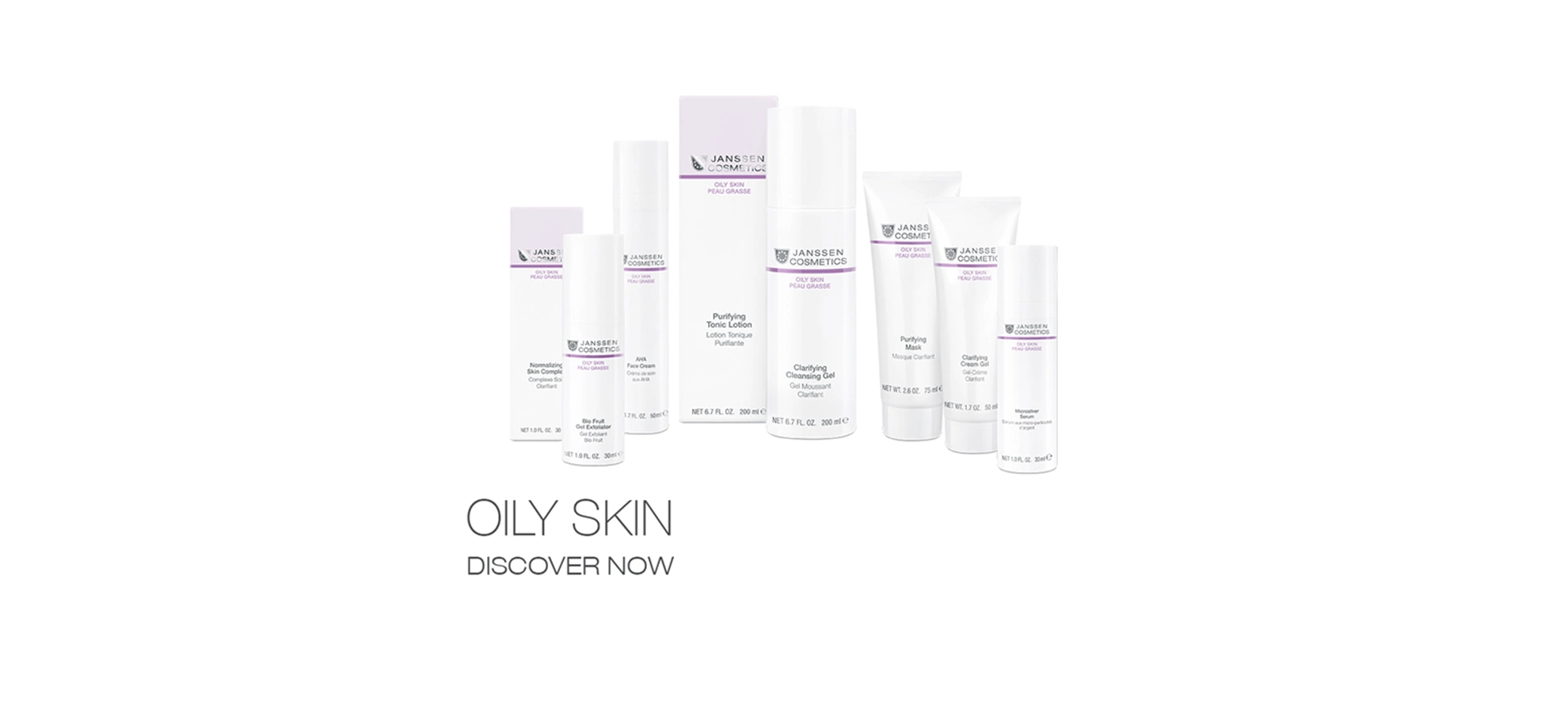 ОБНОВЛЕННАЯ ЛИНИЯ ДЛЯ ЖИРНОЙ КОЖИ OILY SKIN ОТ JANSSEN COSMETICS